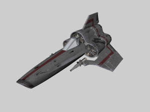 viper mk iv star wars 3D Model