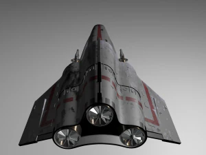 viper mk iv star wars 3D Model