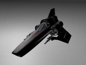 viper mk iv star wars 3D Model