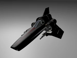 viper mk iv star wars 3D Model