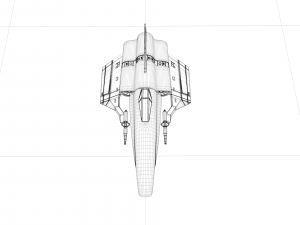 viper mk iv star wars 3D Model