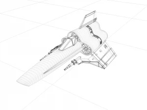 viper mk iv star wars 3D Model