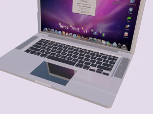 apple macbook 3D Model
