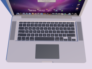 apple macbook 3D-Modell