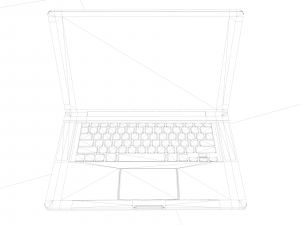 apple macbook 3D-Modell