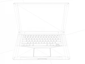 apple macbook 3D Model