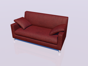 couch 3D 모델