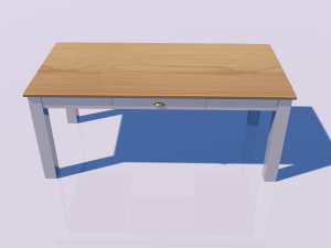 wood table Modelo 3D