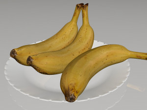 banana 3D Model
