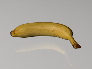 banana Modelo 3D