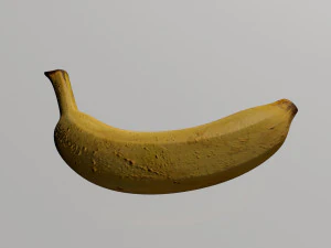 banana 3D Model