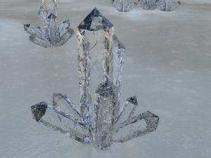 map of minerals Model 3D