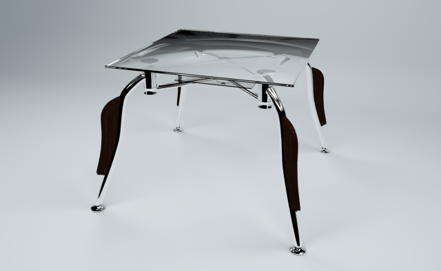 glass table 3D मॉडल .c4d .max .obj .3ds .fbx .stl .blend 