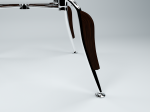glass table 3D मॉडल