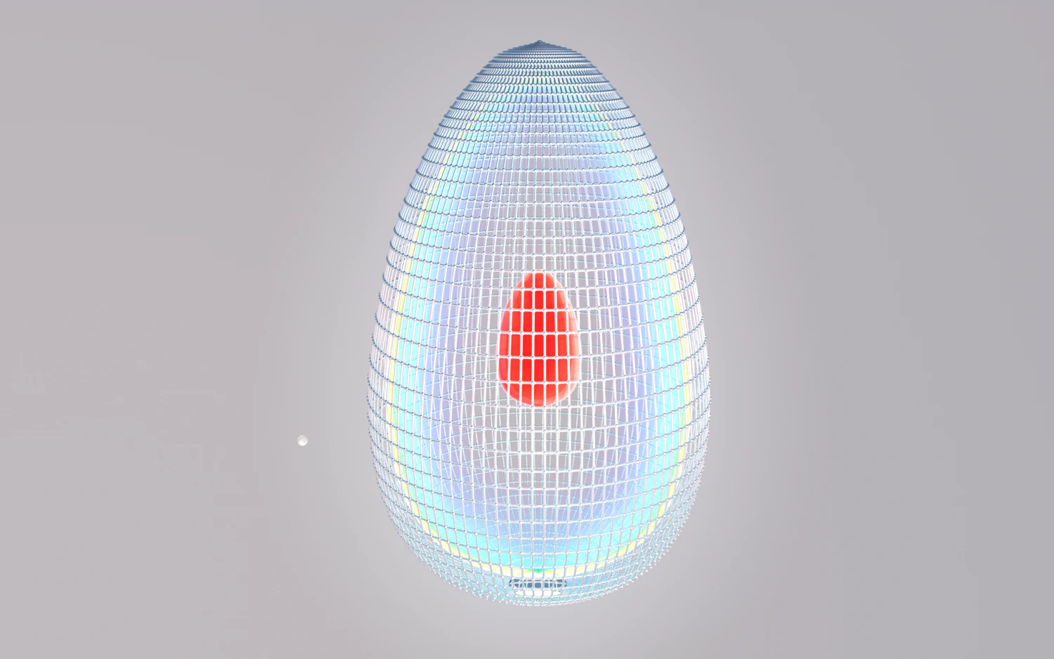 abstract egg 3D Model .c4d .max .obj .3ds .fbx .stl .blend 