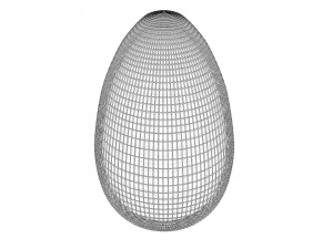 abstract egg 3D Model