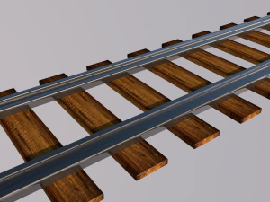 mining trailer 3D Model