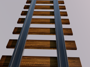 mining trailer 3D मॉडल