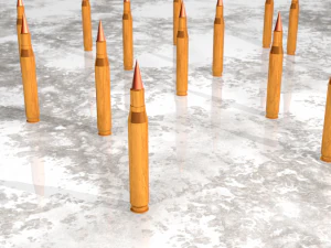 sniper bullet 3D Model
