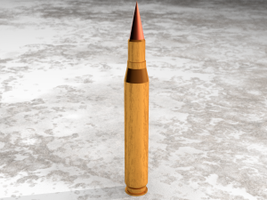 sniper bullet 3D-Modell
