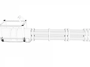 minigun 3D Model