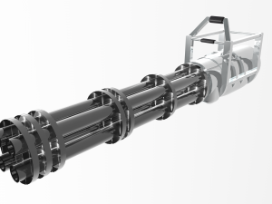 minigun Modelo 3D