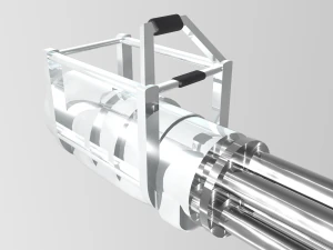 minigun Model 3D