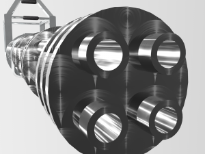 minigun Modelo 3D