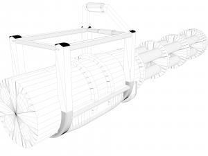 minigun Modelo 3D