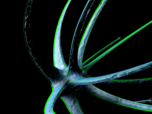 alien spaceship 3D Модель