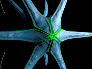 alien spaceship 3D Модель