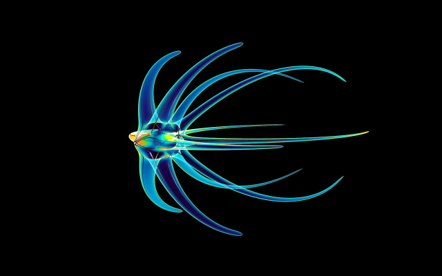 alien spaceship Model 3D .c4d .max .obj .3ds .fbx .stl .blend 