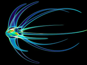 astronave aliena Modello 3D