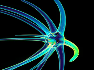 astronave aliena Modello 3D