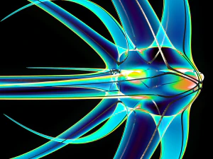 astronave aliena Modello 3D