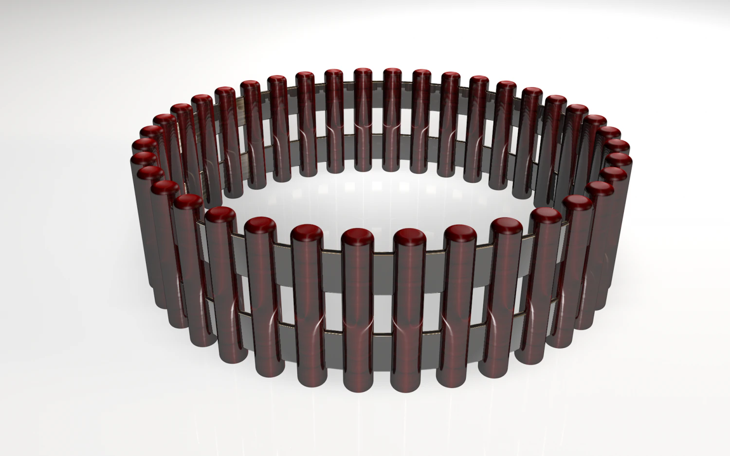 futuristic ring 3D Model .c4d .max .obj .3ds .fbx .stl .blend 