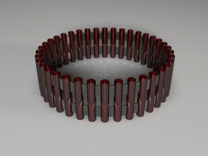 futuristic ring 3D Model