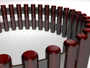 futuristic ring Model 3D