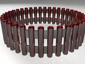 futuristic ring 3D Model