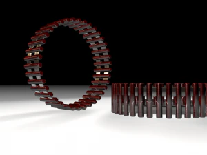 futuristic ring 3D Model