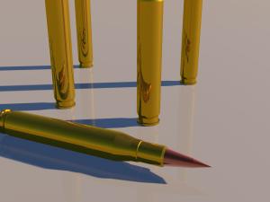 sniper bullet 3D Model