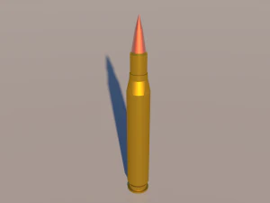 sniper bullet 3D Model