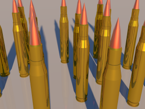 sniper bullet 3D Model