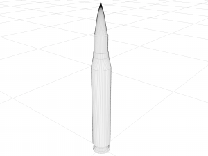 sniper bullet 3D Model