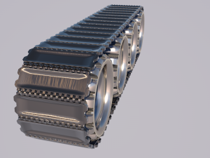 tank wheel 3D-Modell