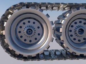 ruota del serbatoio Modello 3D