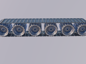 tank wheels Model 3D