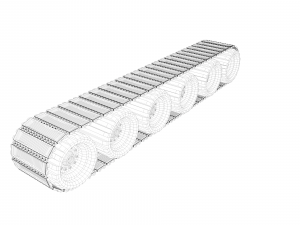 tank wheels Model 3D