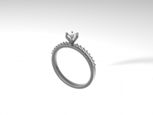 wedding ring 3D 모델