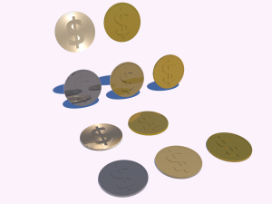 coins 3D Model